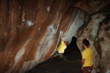 Bouldering in Hueco Tanks on 11/11/2018 with Blue Lizard Climbing and Yoga

Filename: SRM_20181111_1722570.jpg
Aperture: f/8.0
Shutter Speed: 1/250
Body: Canon EOS-1D Mark II
Lens: Canon EF 16-35mm f/2.8 L