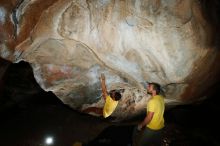 Bouldering in Hueco Tanks on 11/11/2018 with Blue Lizard Climbing and Yoga

Filename: SRM_20181111_1751260.jpg
Aperture: f/8.0
Shutter Speed: 1/250
Body: Canon EOS-1D Mark II
Lens: Canon EF 16-35mm f/2.8 L