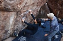 Bouldering in Hueco Tanks on 11/24/2018 with Blue Lizard Climbing and Yoga

Filename: SRM_20181124_1032200.jpg
Aperture: f/3.2
Shutter Speed: 1/250
Body: Canon EOS-1D Mark II
Lens: Canon EF 16-35mm f/2.8 L