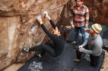 Bouldering in Hueco Tanks on 11/24/2018 with Blue Lizard Climbing and Yoga

Filename: SRM_20181124_1052430.jpg
Aperture: f/5.0
Shutter Speed: 1/250
Body: Canon EOS-1D Mark II
Lens: Canon EF 16-35mm f/2.8 L