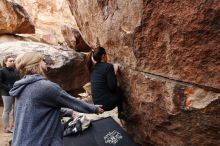 Bouldering in Hueco Tanks on 11/24/2018 with Blue Lizard Climbing and Yoga

Filename: SRM_20181124_1110230.jpg
Aperture: f/5.0
Shutter Speed: 1/250
Body: Canon EOS-1D Mark II
Lens: Canon EF 16-35mm f/2.8 L