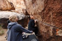 Bouldering in Hueco Tanks on 11/24/2018 with Blue Lizard Climbing and Yoga

Filename: SRM_20181124_1111090.jpg
Aperture: f/5.0
Shutter Speed: 1/250
Body: Canon EOS-1D Mark II
Lens: Canon EF 16-35mm f/2.8 L