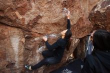 Bouldering in Hueco Tanks on 11/24/2018 with Blue Lizard Climbing and Yoga

Filename: SRM_20181124_1120330.jpg
Aperture: f/5.6
Shutter Speed: 1/250
Body: Canon EOS-1D Mark II
Lens: Canon EF 16-35mm f/2.8 L