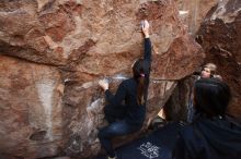 Bouldering in Hueco Tanks on 11/24/2018 with Blue Lizard Climbing and Yoga

Filename: SRM_20181124_1121220.jpg
Aperture: f/5.0
Shutter Speed: 1/250
Body: Canon EOS-1D Mark II
Lens: Canon EF 16-35mm f/2.8 L