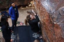 Bouldering in Hueco Tanks on 11/24/2018 with Blue Lizard Climbing and Yoga

Filename: SRM_20181124_1132330.jpg
Aperture: f/5.6
Shutter Speed: 1/250
Body: Canon EOS-1D Mark II
Lens: Canon EF 16-35mm f/2.8 L