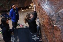 Bouldering in Hueco Tanks on 11/24/2018 with Blue Lizard Climbing and Yoga

Filename: SRM_20181124_1132332.jpg
Aperture: f/5.6
Shutter Speed: 1/250
Body: Canon EOS-1D Mark II
Lens: Canon EF 16-35mm f/2.8 L