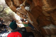 Bouldering in Hueco Tanks on 11/24/2018 with Blue Lizard Climbing and Yoga

Filename: SRM_20181124_1152210.jpg
Aperture: f/4.0
Shutter Speed: 1/320
Body: Canon EOS-1D Mark II
Lens: Canon EF 16-35mm f/2.8 L