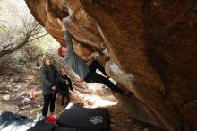 Bouldering in Hueco Tanks on 11/24/2018 with Blue Lizard Climbing and Yoga

Filename: SRM_20181124_1155210.jpg
Aperture: f/4.5
Shutter Speed: 1/250
Body: Canon EOS-1D Mark II
Lens: Canon EF 16-35mm f/2.8 L