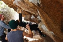 Bouldering in Hueco Tanks on 11/24/2018 with Blue Lizard Climbing and Yoga

Filename: SRM_20181124_1230140.jpg
Aperture: f/4.5
Shutter Speed: 1/250
Body: Canon EOS-1D Mark II
Lens: Canon EF 16-35mm f/2.8 L