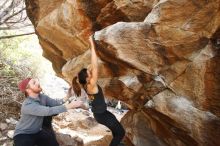 Bouldering in Hueco Tanks on 11/24/2018 with Blue Lizard Climbing and Yoga

Filename: SRM_20181124_1233480.jpg
Aperture: f/3.5
Shutter Speed: 1/250
Body: Canon EOS-1D Mark II
Lens: Canon EF 16-35mm f/2.8 L