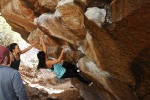 Bouldering in Hueco Tanks on 11/24/2018 with Blue Lizard Climbing and Yoga

Filename: SRM_20181124_1239480.jpg
Aperture: f/6.3
Shutter Speed: 1/200
Body: Canon EOS-1D Mark II
Lens: Canon EF 16-35mm f/2.8 L