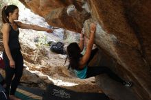 Bouldering in Hueco Tanks on 11/24/2018 with Blue Lizard Climbing and Yoga

Filename: SRM_20181124_1242530.jpg
Aperture: f/4.5
Shutter Speed: 1/320
Body: Canon EOS-1D Mark II
Lens: Canon EF 50mm f/1.8 II