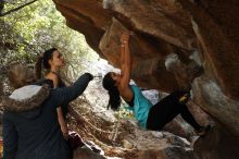 Bouldering in Hueco Tanks on 11/24/2018 with Blue Lizard Climbing and Yoga

Filename: SRM_20181124_1243090.jpg
Aperture: f/6.3
Shutter Speed: 1/320
Body: Canon EOS-1D Mark II
Lens: Canon EF 50mm f/1.8 II