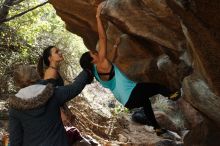 Bouldering in Hueco Tanks on 11/24/2018 with Blue Lizard Climbing and Yoga

Filename: SRM_20181124_1243100.jpg
Aperture: f/5.6
Shutter Speed: 1/320
Body: Canon EOS-1D Mark II
Lens: Canon EF 50mm f/1.8 II