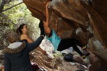 Bouldering in Hueco Tanks on 11/24/2018 with Blue Lizard Climbing and Yoga

Filename: SRM_20181124_1243111.jpg
Aperture: f/5.6
Shutter Speed: 1/320
Body: Canon EOS-1D Mark II
Lens: Canon EF 50mm f/1.8 II