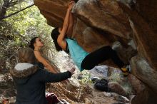 Bouldering in Hueco Tanks on 11/24/2018 with Blue Lizard Climbing and Yoga

Filename: SRM_20181124_1243121.jpg
Aperture: f/5.6
Shutter Speed: 1/320
Body: Canon EOS-1D Mark II
Lens: Canon EF 50mm f/1.8 II