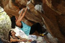 Bouldering in Hueco Tanks on 11/24/2018 with Blue Lizard Climbing and Yoga

Filename: SRM_20181124_1243240.jpg
Aperture: f/5.0
Shutter Speed: 1/320
Body: Canon EOS-1D Mark II
Lens: Canon EF 50mm f/1.8 II