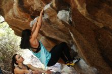 Bouldering in Hueco Tanks on 11/24/2018 with Blue Lizard Climbing and Yoga

Filename: SRM_20181124_1243250.jpg
Aperture: f/4.5
Shutter Speed: 1/320
Body: Canon EOS-1D Mark II
Lens: Canon EF 50mm f/1.8 II