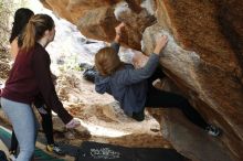 Bouldering in Hueco Tanks on 11/24/2018 with Blue Lizard Climbing and Yoga

Filename: SRM_20181124_1245390.jpg
Aperture: f/4.0
Shutter Speed: 1/250
Body: Canon EOS-1D Mark II
Lens: Canon EF 50mm f/1.8 II