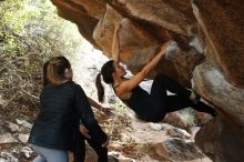 Bouldering in Hueco Tanks on 11/24/2018 with Blue Lizard Climbing and Yoga

Filename: SRM_20181124_1247250.jpg
Aperture: f/5.0
Shutter Speed: 1/250
Body: Canon EOS-1D Mark II
Lens: Canon EF 50mm f/1.8 II