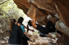 Bouldering in Hueco Tanks on 11/24/2018 with Blue Lizard Climbing and Yoga

Filename: SRM_20181124_1247260.jpg
Aperture: f/5.0
Shutter Speed: 1/250
Body: Canon EOS-1D Mark II
Lens: Canon EF 50mm f/1.8 II