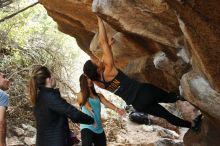 Bouldering in Hueco Tanks on 11/24/2018 with Blue Lizard Climbing and Yoga

Filename: SRM_20181124_1247361.jpg
Aperture: f/5.0
Shutter Speed: 1/250
Body: Canon EOS-1D Mark II
Lens: Canon EF 50mm f/1.8 II