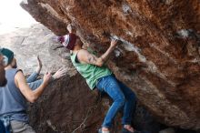 Bouldering in Hueco Tanks on 11/24/2018 with Blue Lizard Climbing and Yoga

Filename: SRM_20181124_1250450.jpg
Aperture: f/5.6
Shutter Speed: 1/250
Body: Canon EOS-1D Mark II
Lens: Canon EF 50mm f/1.8 II