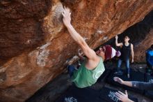 Bouldering in Hueco Tanks on 11/24/2018 with Blue Lizard Climbing and Yoga

Filename: SRM_20181124_1309451.jpg
Aperture: f/6.3
Shutter Speed: 1/250
Body: Canon EOS-1D Mark II
Lens: Canon EF 16-35mm f/2.8 L