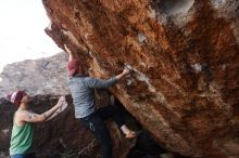 Bouldering in Hueco Tanks on 11/24/2018 with Blue Lizard Climbing and Yoga

Filename: SRM_20181124_1320292.jpg
Aperture: f/7.1
Shutter Speed: 1/250
Body: Canon EOS-1D Mark II
Lens: Canon EF 16-35mm f/2.8 L