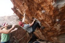 Bouldering in Hueco Tanks on 11/24/2018 with Blue Lizard Climbing and Yoga

Filename: SRM_20181124_1323490.jpg
Aperture: f/7.1
Shutter Speed: 1/250
Body: Canon EOS-1D Mark II
Lens: Canon EF 16-35mm f/2.8 L