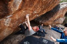 Bouldering in Hueco Tanks on 11/24/2018 with Blue Lizard Climbing and Yoga

Filename: SRM_20181124_1338590.jpg
Aperture: f/7.1
Shutter Speed: 1/250
Body: Canon EOS-1D Mark II
Lens: Canon EF 16-35mm f/2.8 L