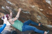 Bouldering in Hueco Tanks on 11/24/2018 with Blue Lizard Climbing and Yoga

Filename: SRM_20181124_1551511.jpg
Aperture: f/3.5
Shutter Speed: 1/320
Body: Canon EOS-1D Mark II
Lens: Canon EF 50mm f/1.8 II