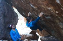 Bouldering in Hueco Tanks on 11/24/2018 with Blue Lizard Climbing and Yoga

Filename: SRM_20181124_1555250.jpg
Aperture: f/4.0
Shutter Speed: 1/320
Body: Canon EOS-1D Mark II
Lens: Canon EF 50mm f/1.8 II