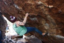 Bouldering in Hueco Tanks on 11/24/2018 with Blue Lizard Climbing and Yoga

Filename: SRM_20181124_1634510.jpg
Aperture: f/4.0
Shutter Speed: 1/250
Body: Canon EOS-1D Mark II
Lens: Canon EF 16-35mm f/2.8 L