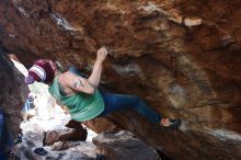 Bouldering in Hueco Tanks on 11/24/2018 with Blue Lizard Climbing and Yoga

Filename: SRM_20181124_1634520.jpg
Aperture: f/4.5
Shutter Speed: 1/250
Body: Canon EOS-1D Mark II
Lens: Canon EF 16-35mm f/2.8 L