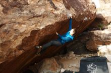 Bouldering in Hueco Tanks on 11/24/2018 with Blue Lizard Climbing and Yoga

Filename: SRM_20181124_1658490.jpg
Aperture: f/7.1
Shutter Speed: 1/250
Body: Canon EOS-1D Mark II
Lens: Canon EF 16-35mm f/2.8 L