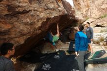 Bouldering in Hueco Tanks on 11/24/2018 with Blue Lizard Climbing and Yoga

Filename: SRM_20181124_1702250.jpg
Aperture: f/7.1
Shutter Speed: 1/250
Body: Canon EOS-1D Mark II
Lens: Canon EF 16-35mm f/2.8 L