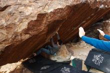 Bouldering in Hueco Tanks on 11/24/2018 with Blue Lizard Climbing and Yoga

Filename: SRM_20181124_1703510.jpg
Aperture: f/5.0
Shutter Speed: 1/250
Body: Canon EOS-1D Mark II
Lens: Canon EF 16-35mm f/2.8 L