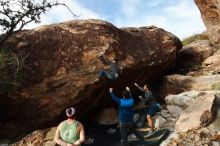 Bouldering in Hueco Tanks on 11/24/2018 with Blue Lizard Climbing and Yoga

Filename: SRM_20181124_1704260.jpg
Aperture: f/9.0
Shutter Speed: 1/250
Body: Canon EOS-1D Mark II
Lens: Canon EF 16-35mm f/2.8 L