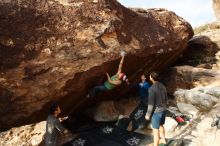 Bouldering in Hueco Tanks on 11/24/2018 with Blue Lizard Climbing and Yoga

Filename: SRM_20181124_1715360.jpg
Aperture: f/8.0
Shutter Speed: 1/250
Body: Canon EOS-1D Mark II
Lens: Canon EF 16-35mm f/2.8 L