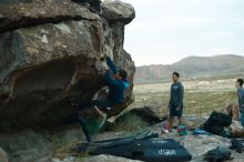 Bouldering in Hueco Tanks on 11/24/2018 with Blue Lizard Climbing and Yoga

Filename: SRM_20181124_1805320.jpg
Aperture: f/2.5
Shutter Speed: 1/200
Body: Canon EOS-1D Mark II
Lens: Canon EF 50mm f/1.8 II