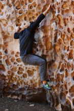 Bouldering in Hueco Tanks on 11/23/2018 with Blue Lizard Climbing and Yoga

Filename: SRM_20181123_1107200.jpg
Aperture: f/2.8
Shutter Speed: 1/250
Body: Canon EOS-1D Mark II
Lens: Canon EF 50mm f/1.8 II