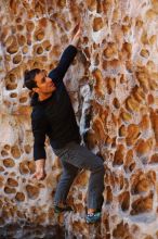 Bouldering in Hueco Tanks on 11/23/2018 with Blue Lizard Climbing and Yoga

Filename: SRM_20181123_1107250.jpg
Aperture: f/2.8
Shutter Speed: 1/250
Body: Canon EOS-1D Mark II
Lens: Canon EF 50mm f/1.8 II