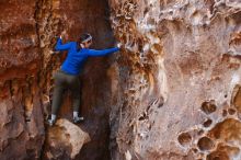 Bouldering in Hueco Tanks on 11/23/2018 with Blue Lizard Climbing and Yoga

Filename: SRM_20181123_1108160.jpg
Aperture: f/2.8
Shutter Speed: 1/125
Body: Canon EOS-1D Mark II
Lens: Canon EF 50mm f/1.8 II