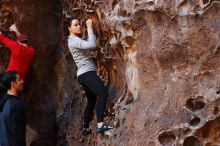 Bouldering in Hueco Tanks on 11/23/2018 with Blue Lizard Climbing and Yoga

Filename: SRM_20181123_1112010.jpg
Aperture: f/3.2
Shutter Speed: 1/160
Body: Canon EOS-1D Mark II
Lens: Canon EF 50mm f/1.8 II