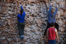 Bouldering in Hueco Tanks on 11/23/2018 with Blue Lizard Climbing and Yoga

Filename: SRM_20181123_1113300.jpg
Aperture: f/3.2
Shutter Speed: 1/320
Body: Canon EOS-1D Mark II
Lens: Canon EF 50mm f/1.8 II