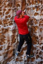 Bouldering in Hueco Tanks on 11/23/2018 with Blue Lizard Climbing and Yoga

Filename: SRM_20181123_1114210.jpg
Aperture: f/3.2
Shutter Speed: 1/160
Body: Canon EOS-1D Mark II
Lens: Canon EF 50mm f/1.8 II