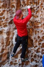 Bouldering in Hueco Tanks on 11/23/2018 with Blue Lizard Climbing and Yoga

Filename: SRM_20181123_1114220.jpg
Aperture: f/3.2
Shutter Speed: 1/160
Body: Canon EOS-1D Mark II
Lens: Canon EF 50mm f/1.8 II