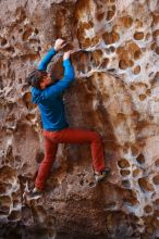 Bouldering in Hueco Tanks on 11/23/2018 with Blue Lizard Climbing and Yoga

Filename: SRM_20181123_1114260.jpg
Aperture: f/3.2
Shutter Speed: 1/160
Body: Canon EOS-1D Mark II
Lens: Canon EF 50mm f/1.8 II