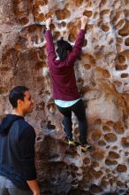 Bouldering in Hueco Tanks on 11/23/2018 with Blue Lizard Climbing and Yoga

Filename: SRM_20181123_1116050.jpg
Aperture: f/3.2
Shutter Speed: 1/160
Body: Canon EOS-1D Mark II
Lens: Canon EF 50mm f/1.8 II